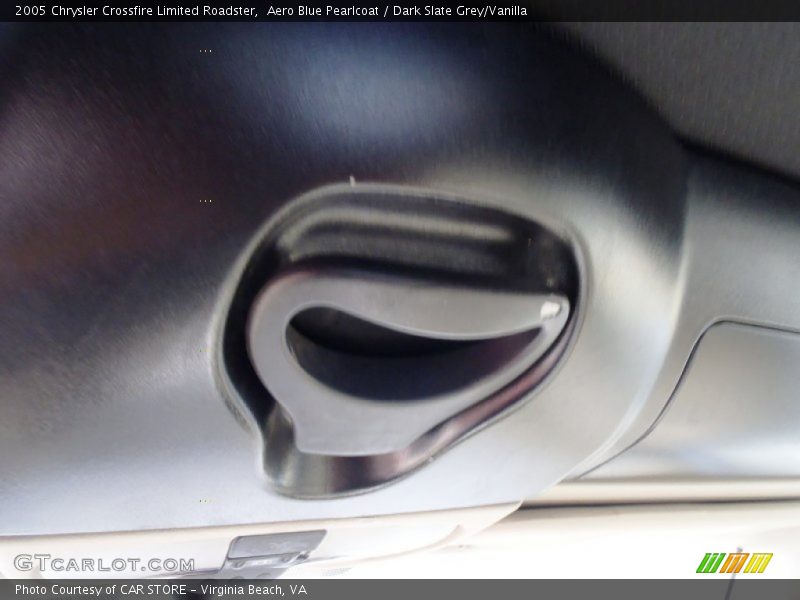 Aero Blue Pearlcoat / Dark Slate Grey/Vanilla 2005 Chrysler Crossfire Limited Roadster