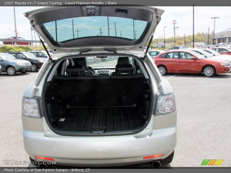 Liquid Platinum Metallic / Black 2007 Mazda CX-7 Grand Touring