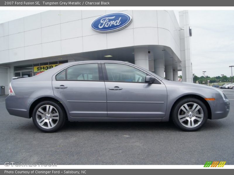 Tungsten Grey Metallic / Charcoal Black 2007 Ford Fusion SE