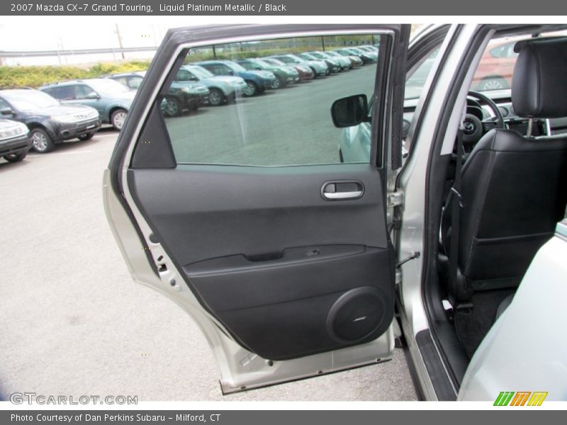 Liquid Platinum Metallic / Black 2007 Mazda CX-7 Grand Touring