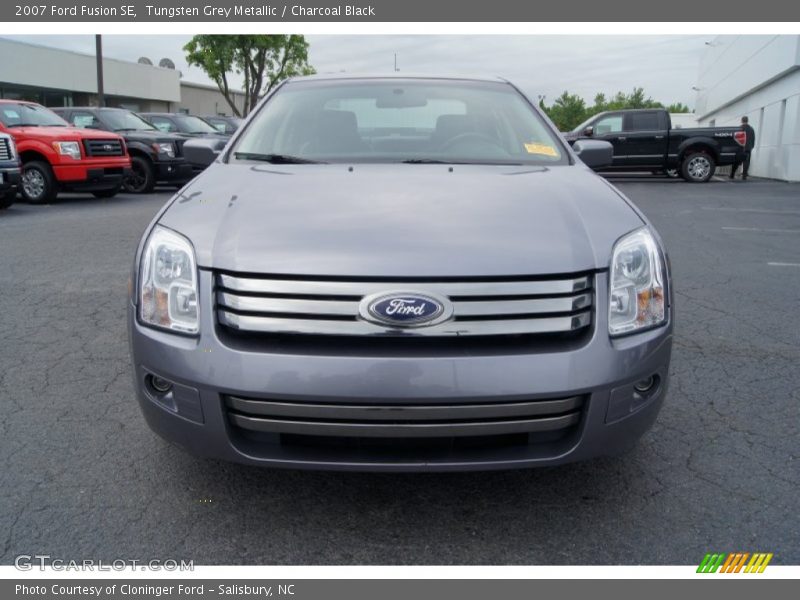 Tungsten Grey Metallic / Charcoal Black 2007 Ford Fusion SE