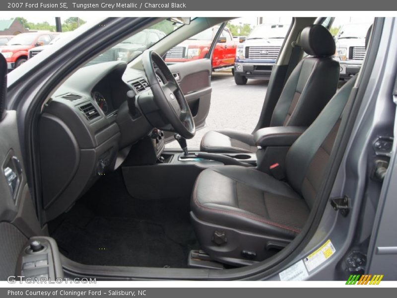 Tungsten Grey Metallic / Charcoal Black 2007 Ford Fusion SE