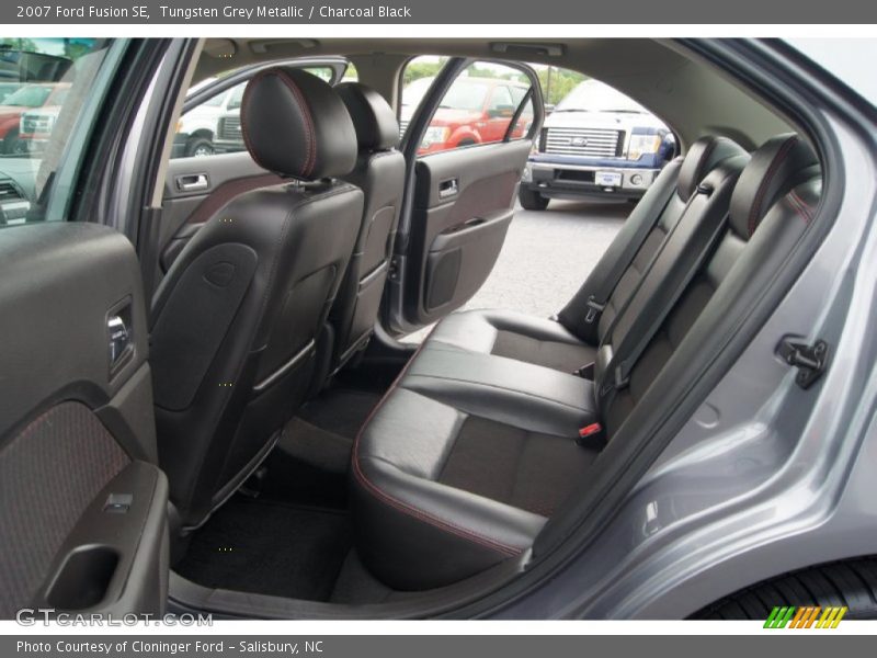 Tungsten Grey Metallic / Charcoal Black 2007 Ford Fusion SE