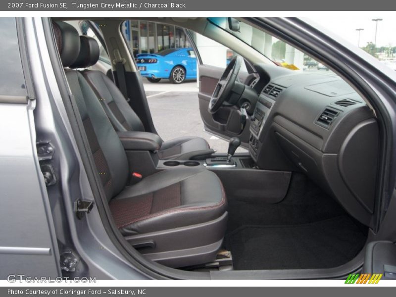 Tungsten Grey Metallic / Charcoal Black 2007 Ford Fusion SE