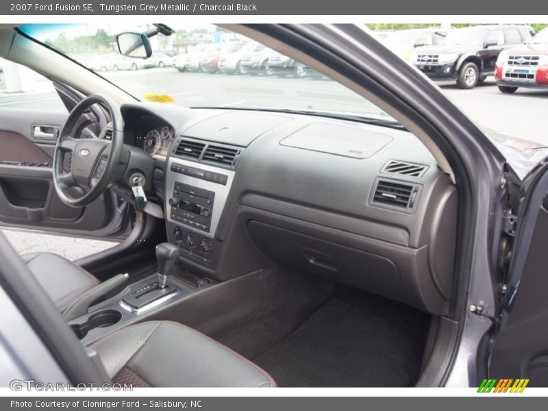 Tungsten Grey Metallic / Charcoal Black 2007 Ford Fusion SE