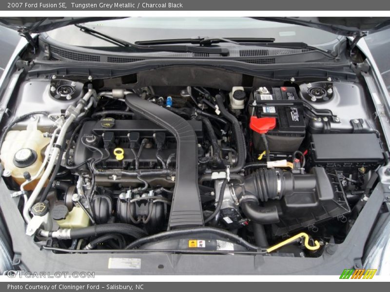 Tungsten Grey Metallic / Charcoal Black 2007 Ford Fusion SE
