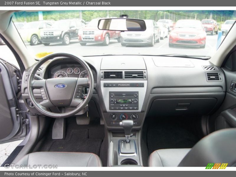 Tungsten Grey Metallic / Charcoal Black 2007 Ford Fusion SE