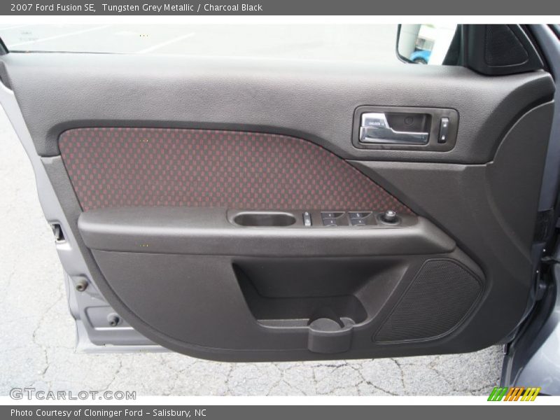 Tungsten Grey Metallic / Charcoal Black 2007 Ford Fusion SE