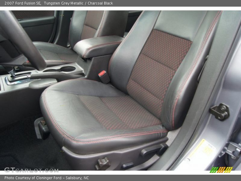 Tungsten Grey Metallic / Charcoal Black 2007 Ford Fusion SE
