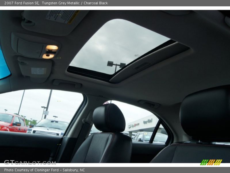 Tungsten Grey Metallic / Charcoal Black 2007 Ford Fusion SE