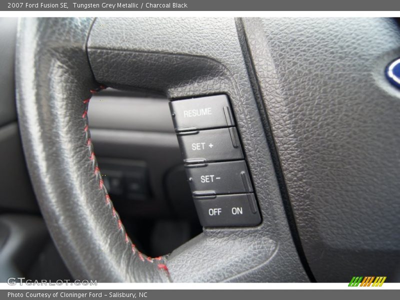 Tungsten Grey Metallic / Charcoal Black 2007 Ford Fusion SE