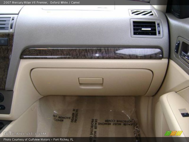 Oxford White / Camel 2007 Mercury Milan V6 Premier