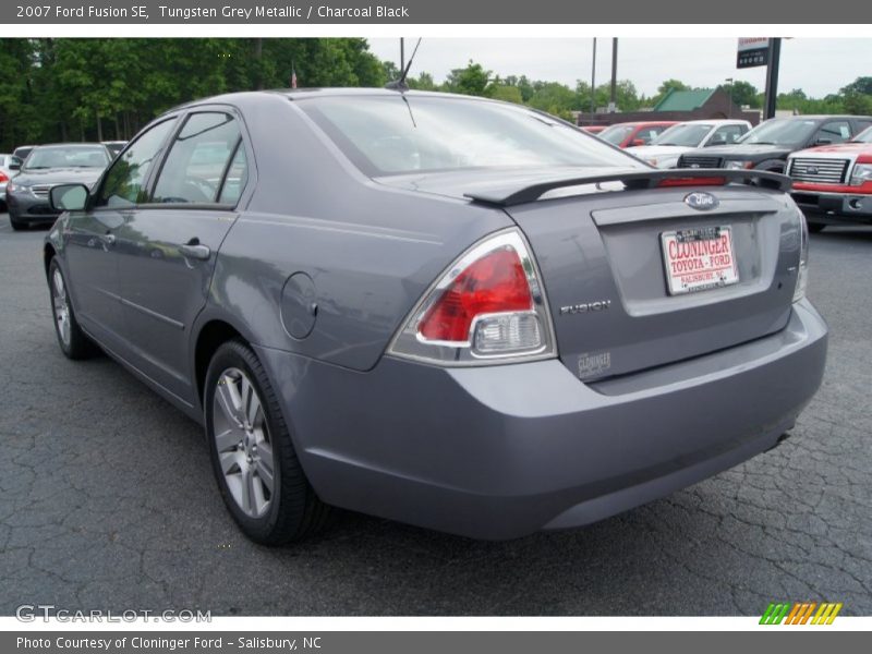 Tungsten Grey Metallic / Charcoal Black 2007 Ford Fusion SE