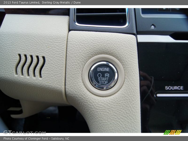 Sterling Gray Metallic / Dune 2013 Ford Taurus Limited