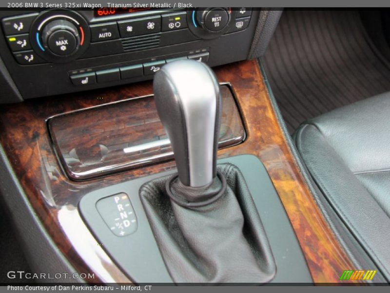 Titanium Silver Metallic / Black 2006 BMW 3 Series 325xi Wagon
