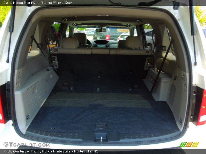 Taffeta White / Gray 2011 Honda Pilot EX-L