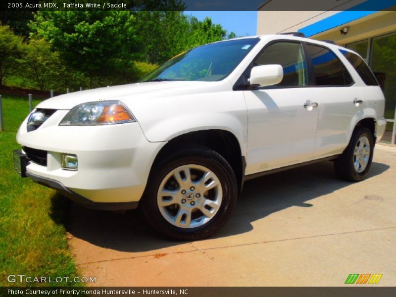 Taffeta White / Saddle 2005 Acura MDX