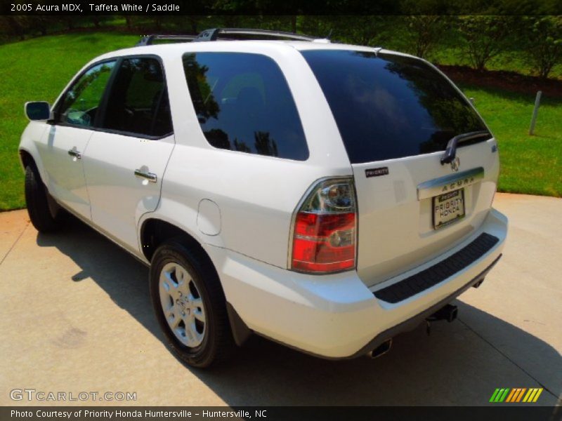 Taffeta White / Saddle 2005 Acura MDX