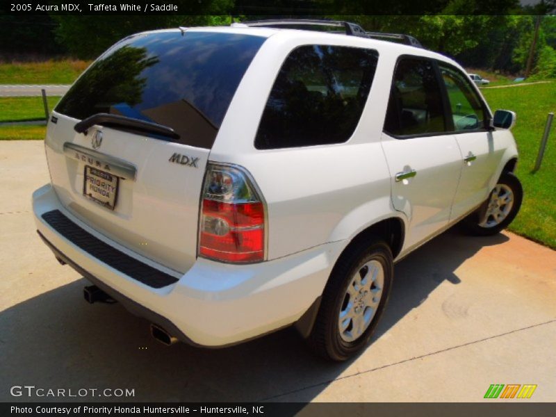Taffeta White / Saddle 2005 Acura MDX