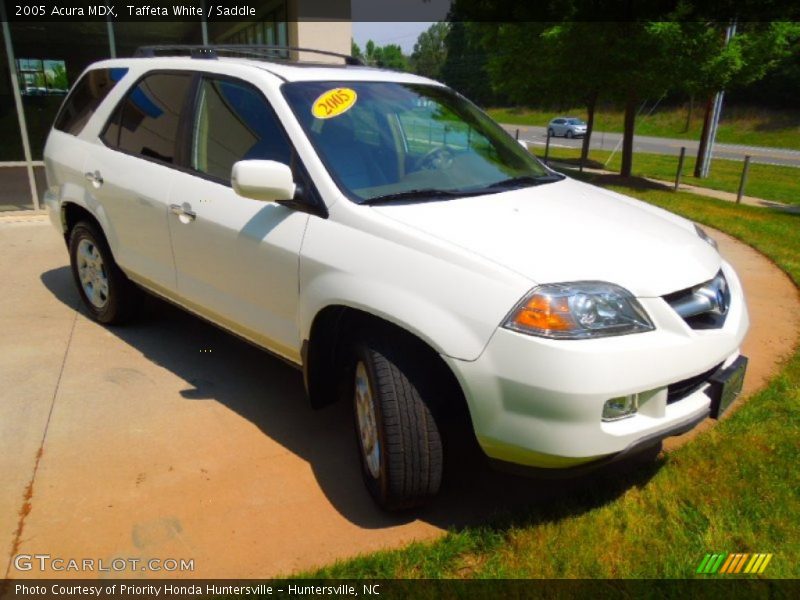 Taffeta White / Saddle 2005 Acura MDX