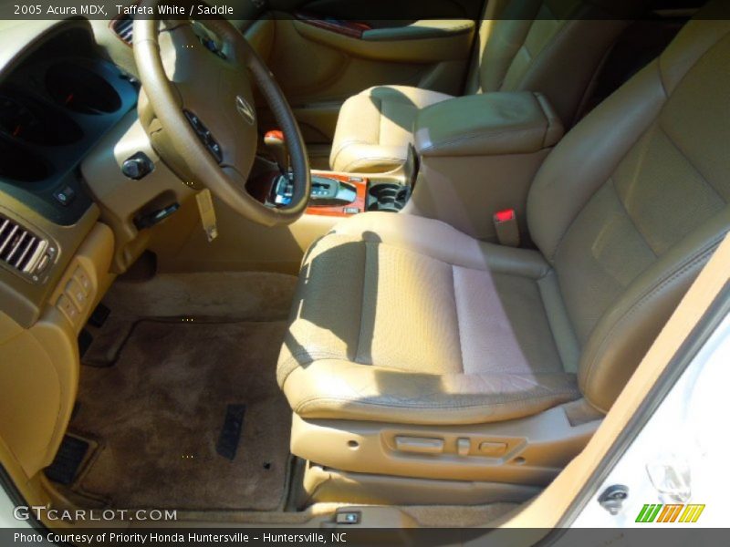 Taffeta White / Saddle 2005 Acura MDX