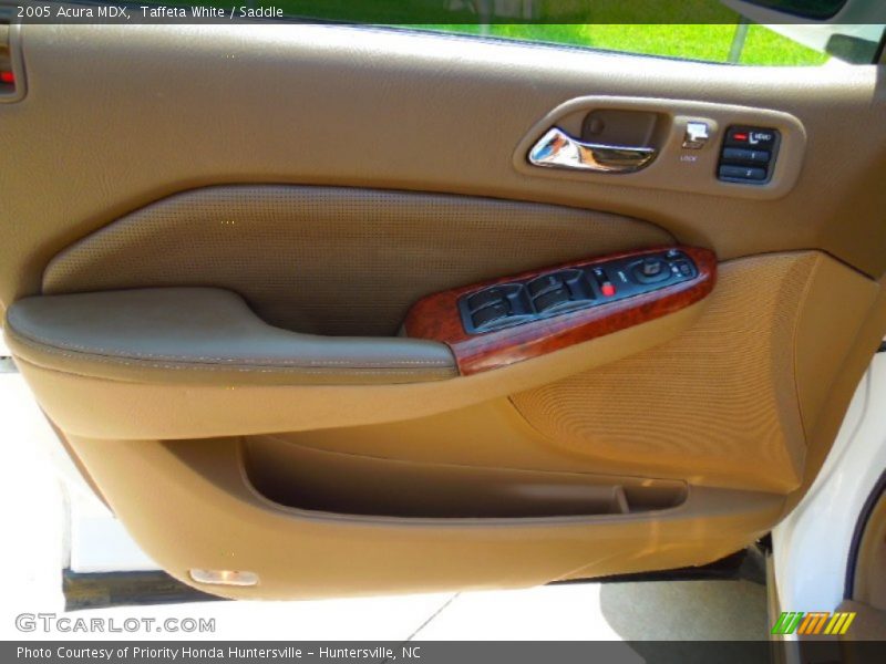 Taffeta White / Saddle 2005 Acura MDX
