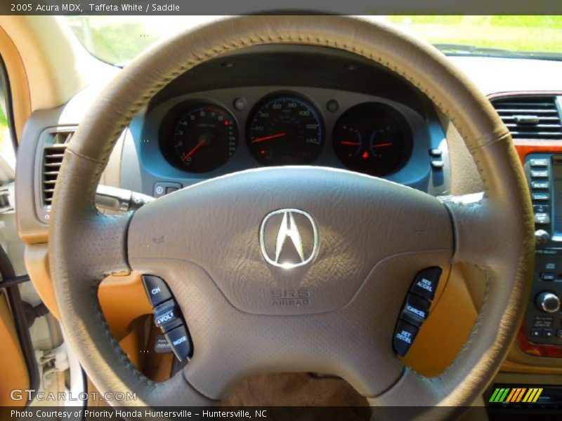 Taffeta White / Saddle 2005 Acura MDX