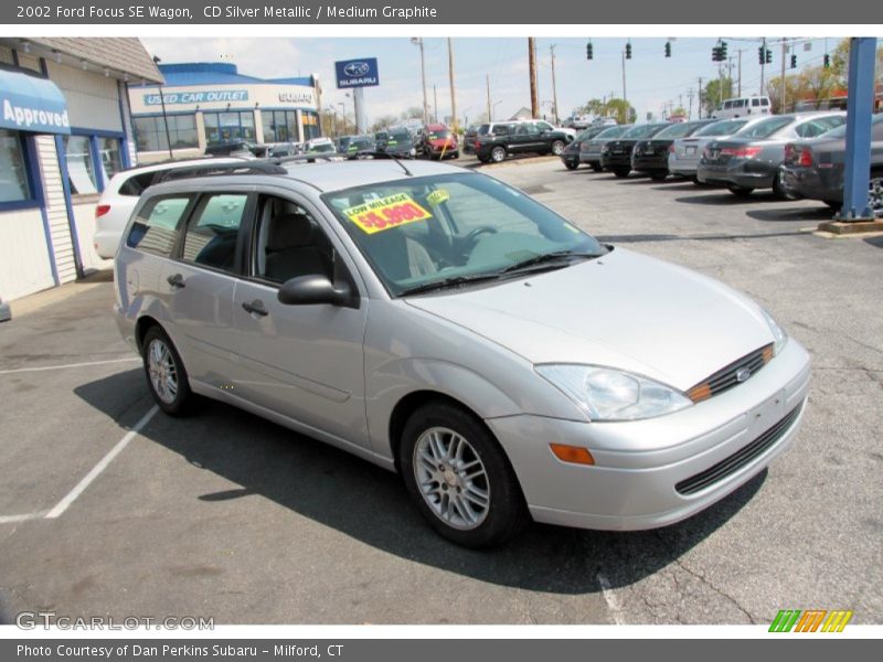 CD Silver Metallic / Medium Graphite 2002 Ford Focus SE Wagon