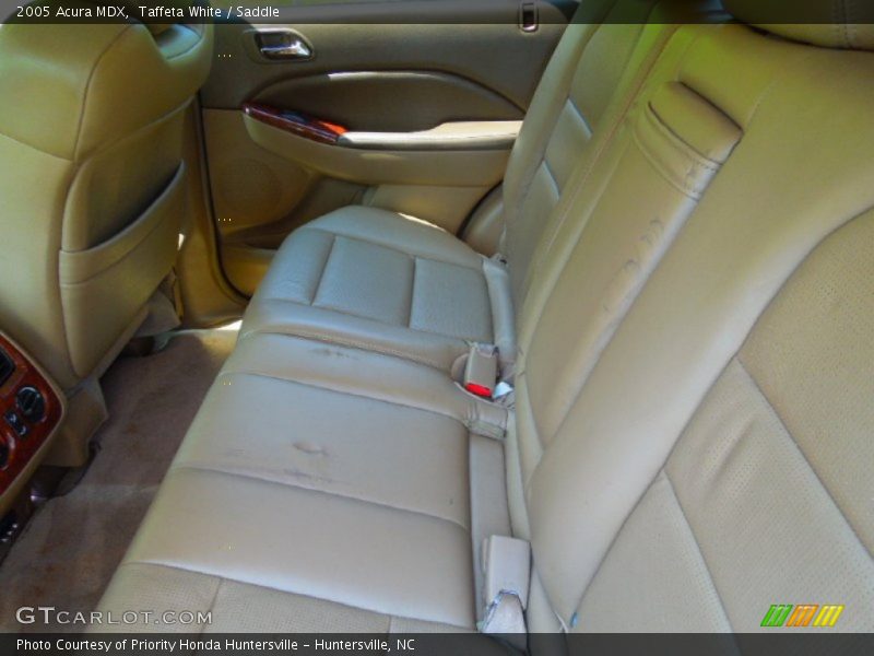 Taffeta White / Saddle 2005 Acura MDX