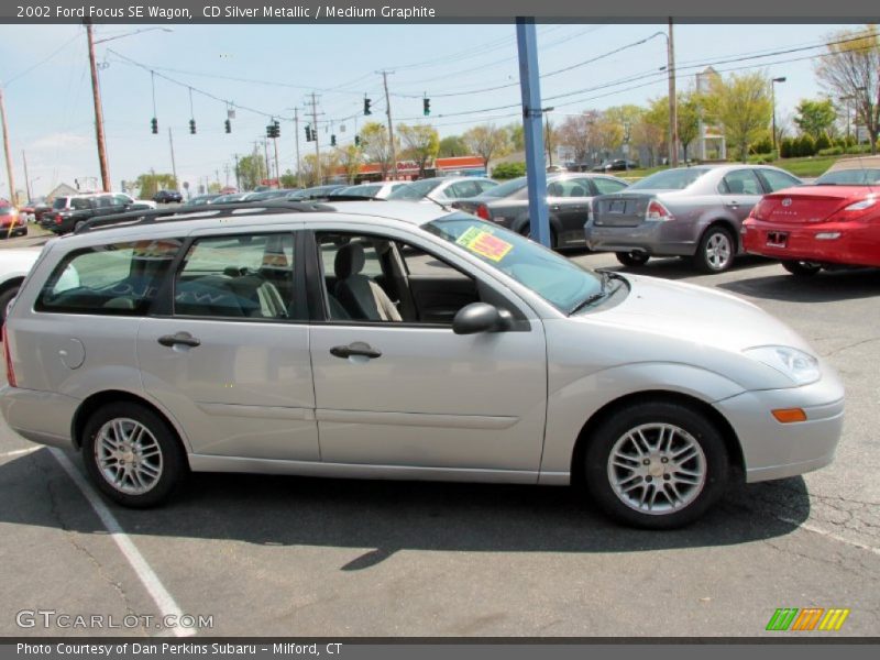 CD Silver Metallic / Medium Graphite 2002 Ford Focus SE Wagon