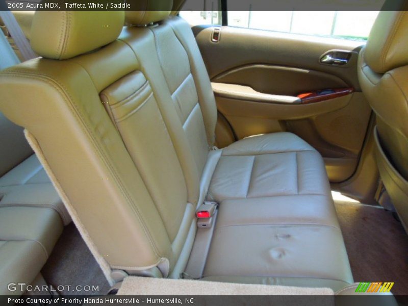 Taffeta White / Saddle 2005 Acura MDX