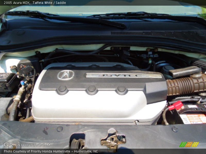 Taffeta White / Saddle 2005 Acura MDX