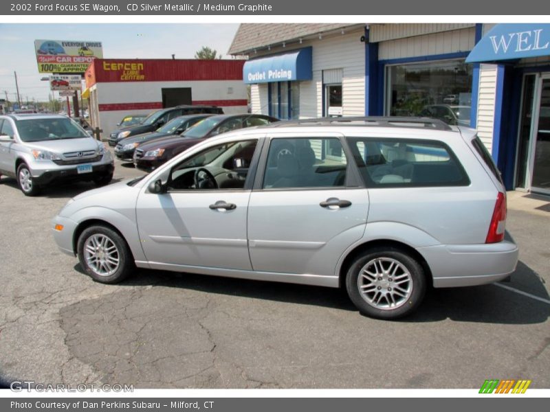 CD Silver Metallic / Medium Graphite 2002 Ford Focus SE Wagon