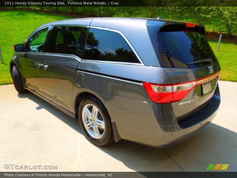 Polished Metal Metallic / Gray 2011 Honda Odyssey Touring Elite