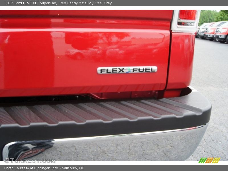 Red Candy Metallic / Steel Gray 2012 Ford F150 XLT SuperCab