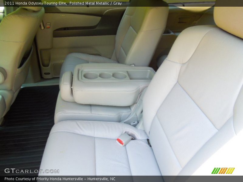 Polished Metal Metallic / Gray 2011 Honda Odyssey Touring Elite