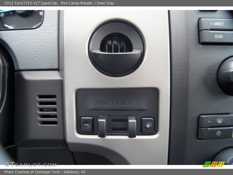 Red Candy Metallic / Steel Gray 2012 Ford F150 XLT SuperCab
