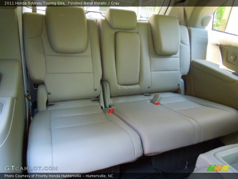 Polished Metal Metallic / Gray 2011 Honda Odyssey Touring Elite