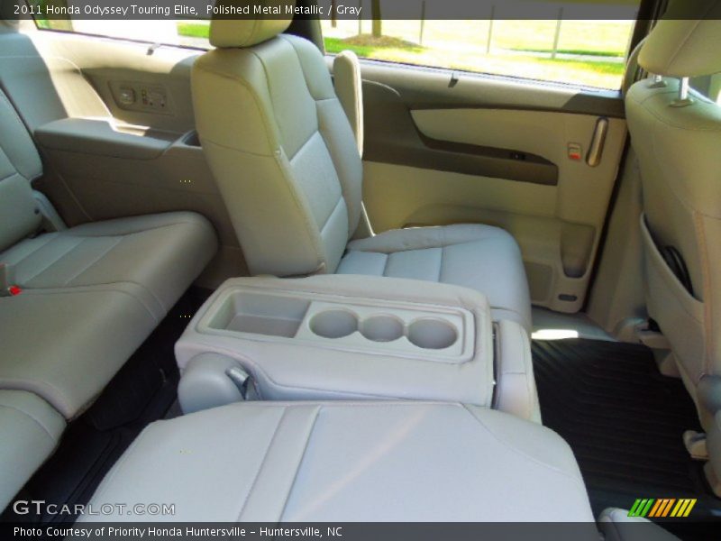 Polished Metal Metallic / Gray 2011 Honda Odyssey Touring Elite