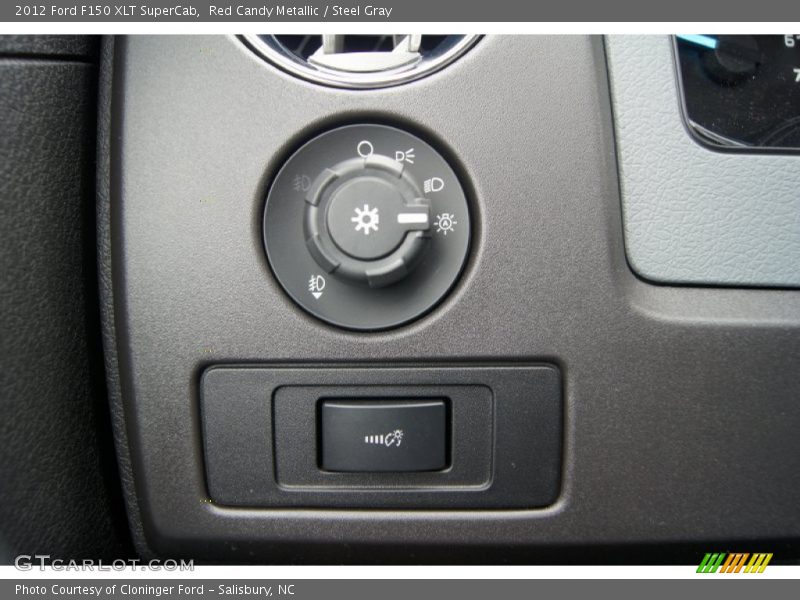 Red Candy Metallic / Steel Gray 2012 Ford F150 XLT SuperCab