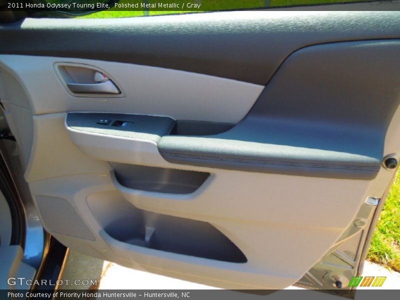 Polished Metal Metallic / Gray 2011 Honda Odyssey Touring Elite
