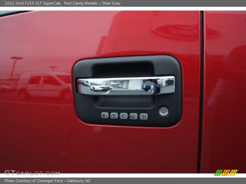Red Candy Metallic / Steel Gray 2012 Ford F150 XLT SuperCab