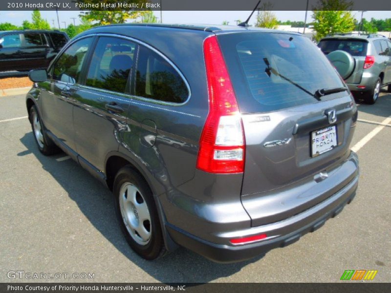 Polished Metal Metallic / Black 2010 Honda CR-V LX