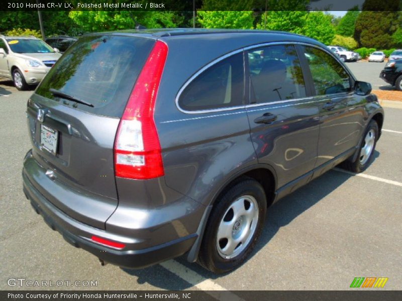 Polished Metal Metallic / Black 2010 Honda CR-V LX