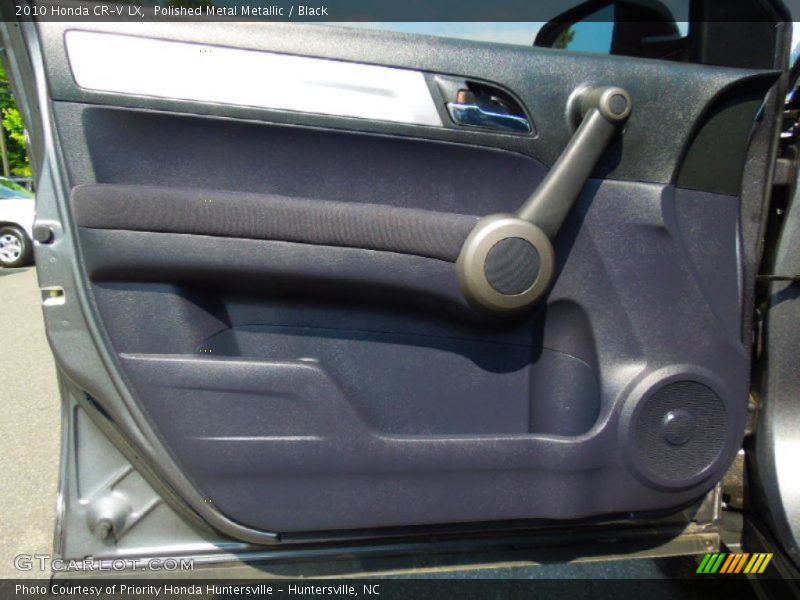 Polished Metal Metallic / Black 2010 Honda CR-V LX