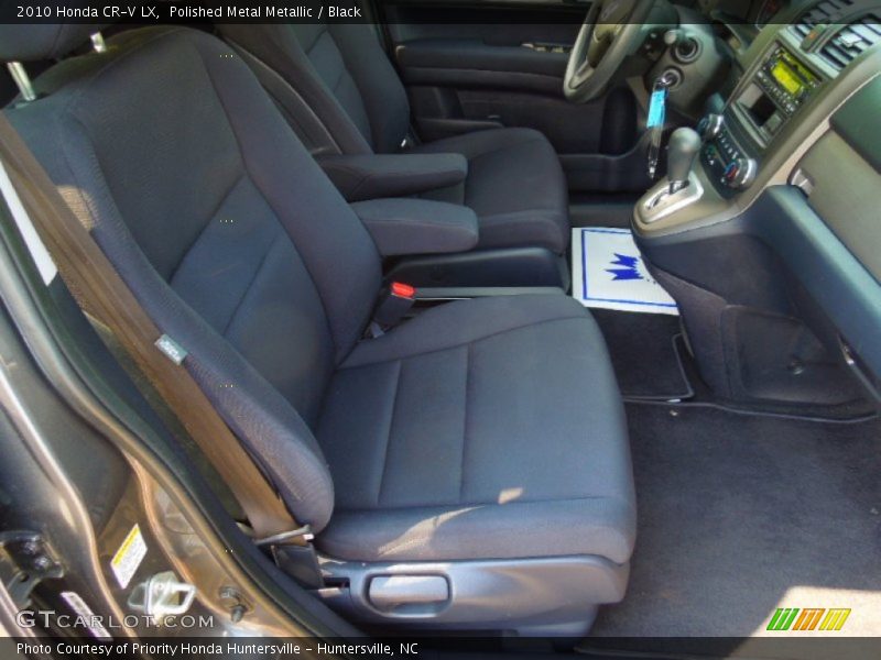 Polished Metal Metallic / Black 2010 Honda CR-V LX