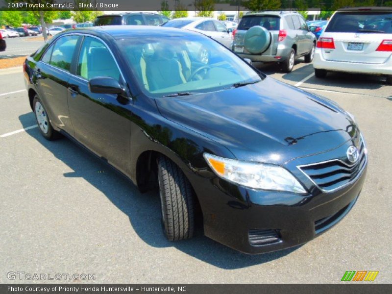 Black / Bisque 2010 Toyota Camry LE