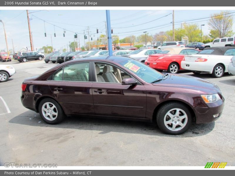 Dark Cinnamon / Beige 2006 Hyundai Sonata GLS V6
