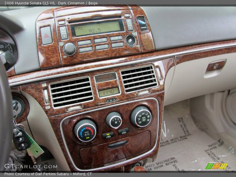 Dark Cinnamon / Beige 2006 Hyundai Sonata GLS V6