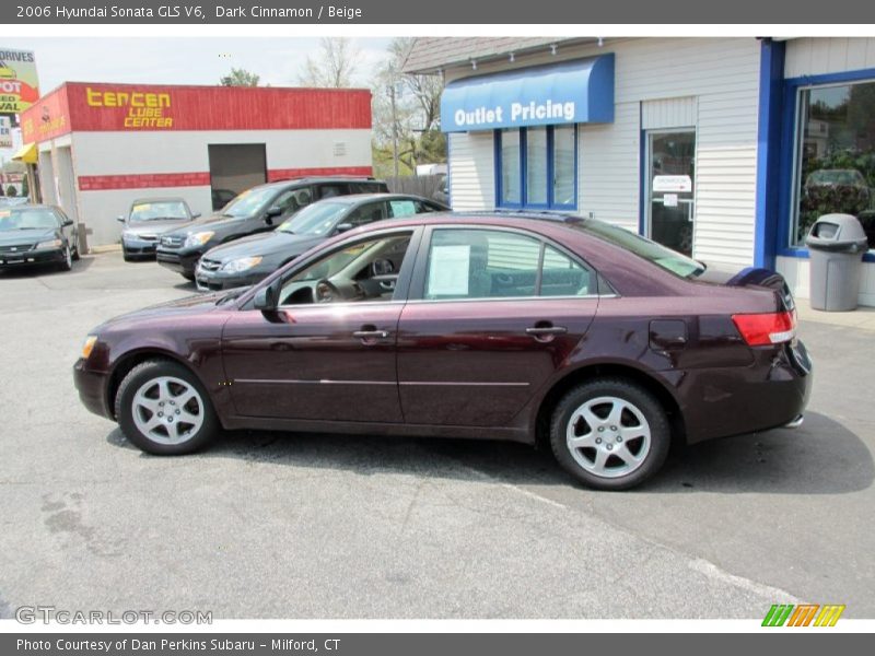 Dark Cinnamon / Beige 2006 Hyundai Sonata GLS V6